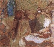 Edgar Degas Breakfast oil